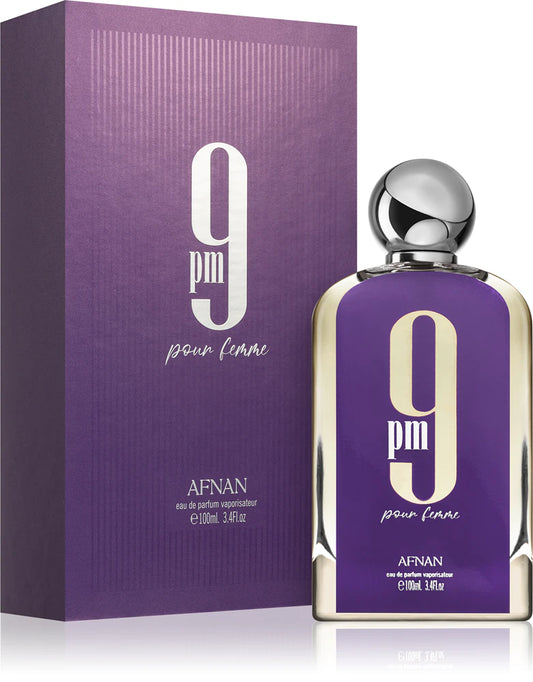 Afnan- 9 PM Pour Femme 100ml